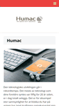 Mobile Screenshot of humac.no